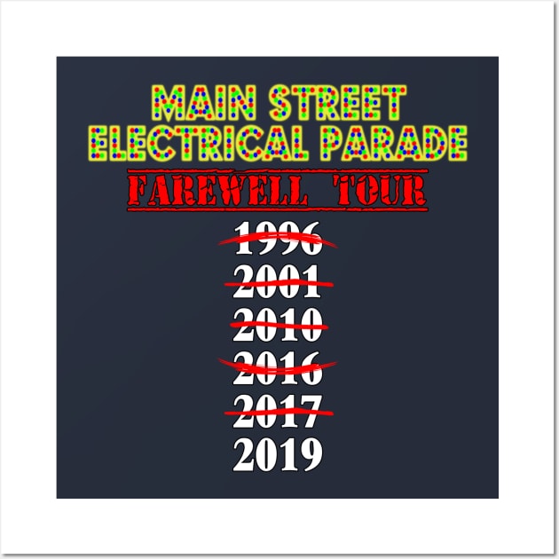 MSEP Farewell Tour Shirt Wall Art by PartyOfTwo